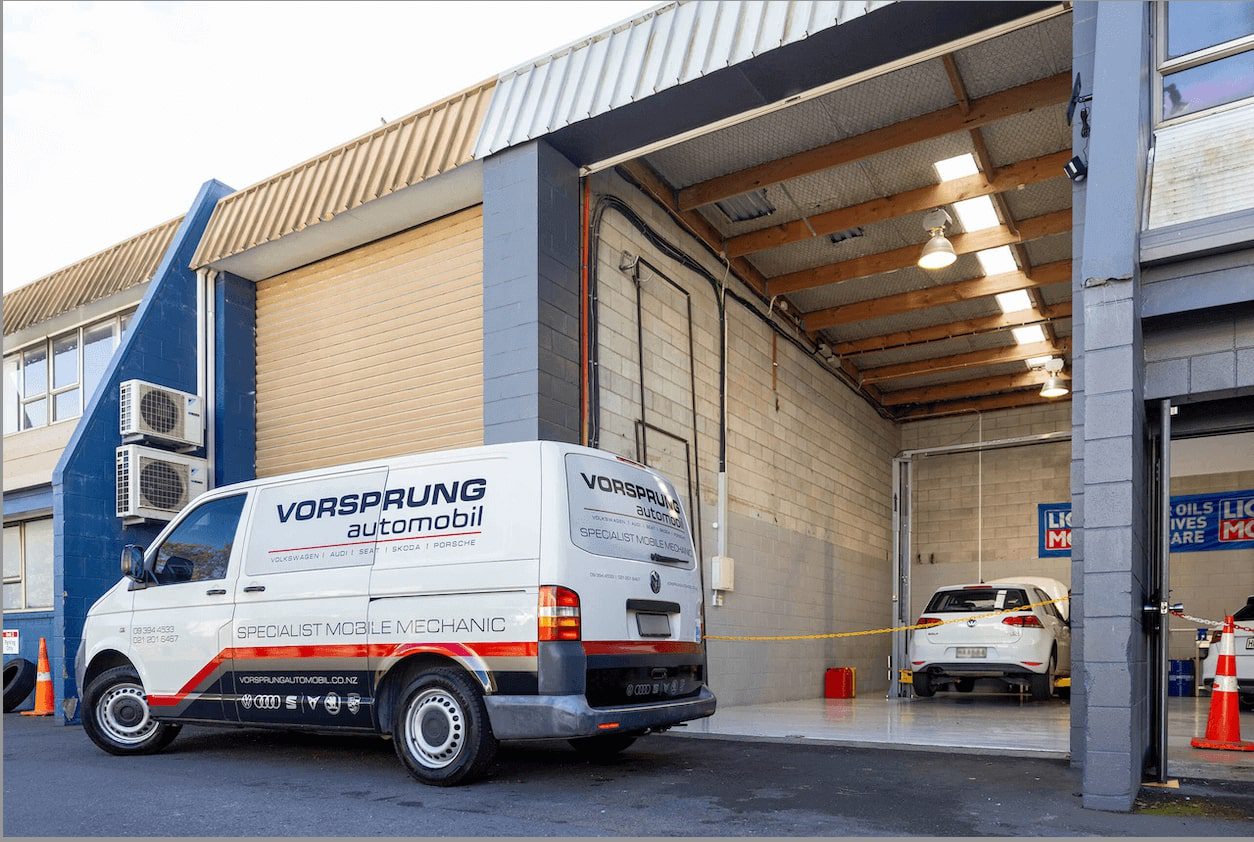 vosprung auto mobile van for european specialists auckland